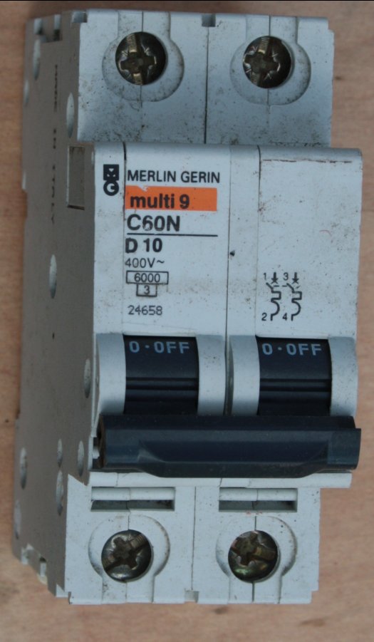 Merlin Gerin C60N Automatsäkring