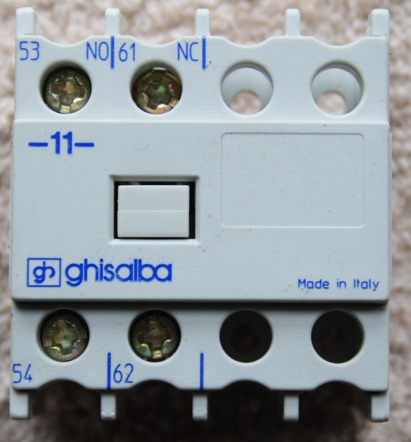 Ghisalba GH15T11 kontaktmodul (Hjälpkontakt)