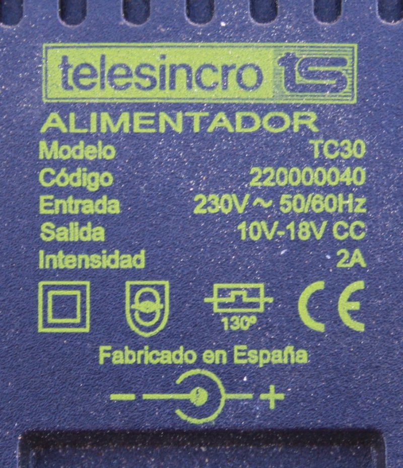Telesincro Alimentador TC30 220000040
