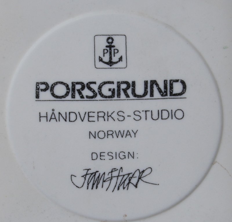 Porsgrund Norway mini tavla