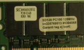 SD PC100 128 RAM